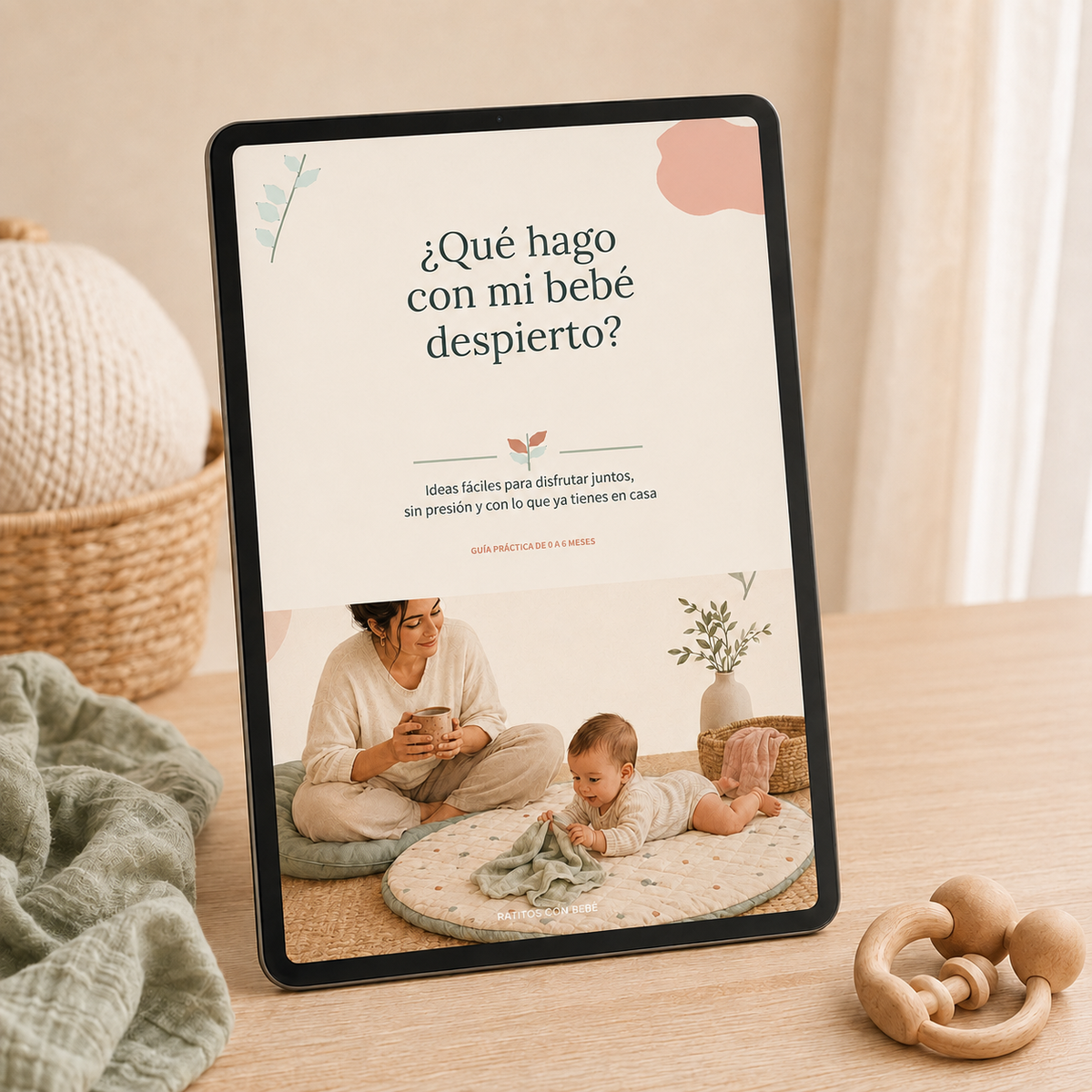 ¿Qué hago con mi bebé despierto?