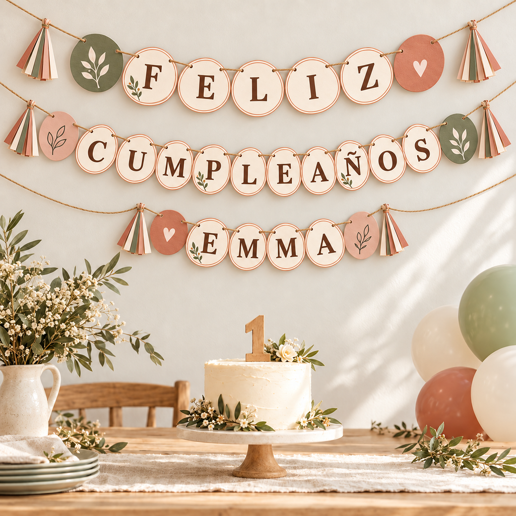 Kit Mi Primer Cumpleaños | Imprimibles y recursos para celebrar su primer añito