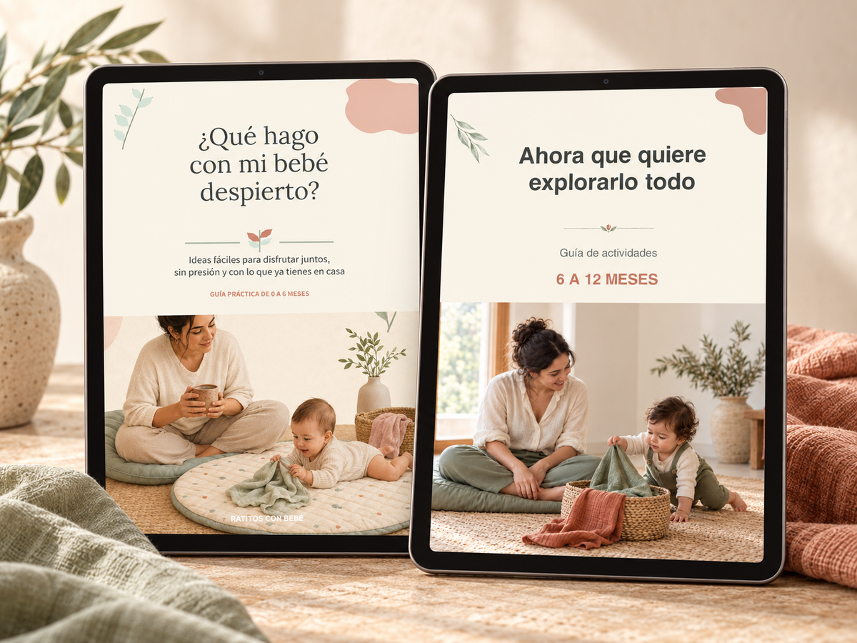 Pack Primer Año | Actividades para bebés de 0 a 12 meses + 4 bonos